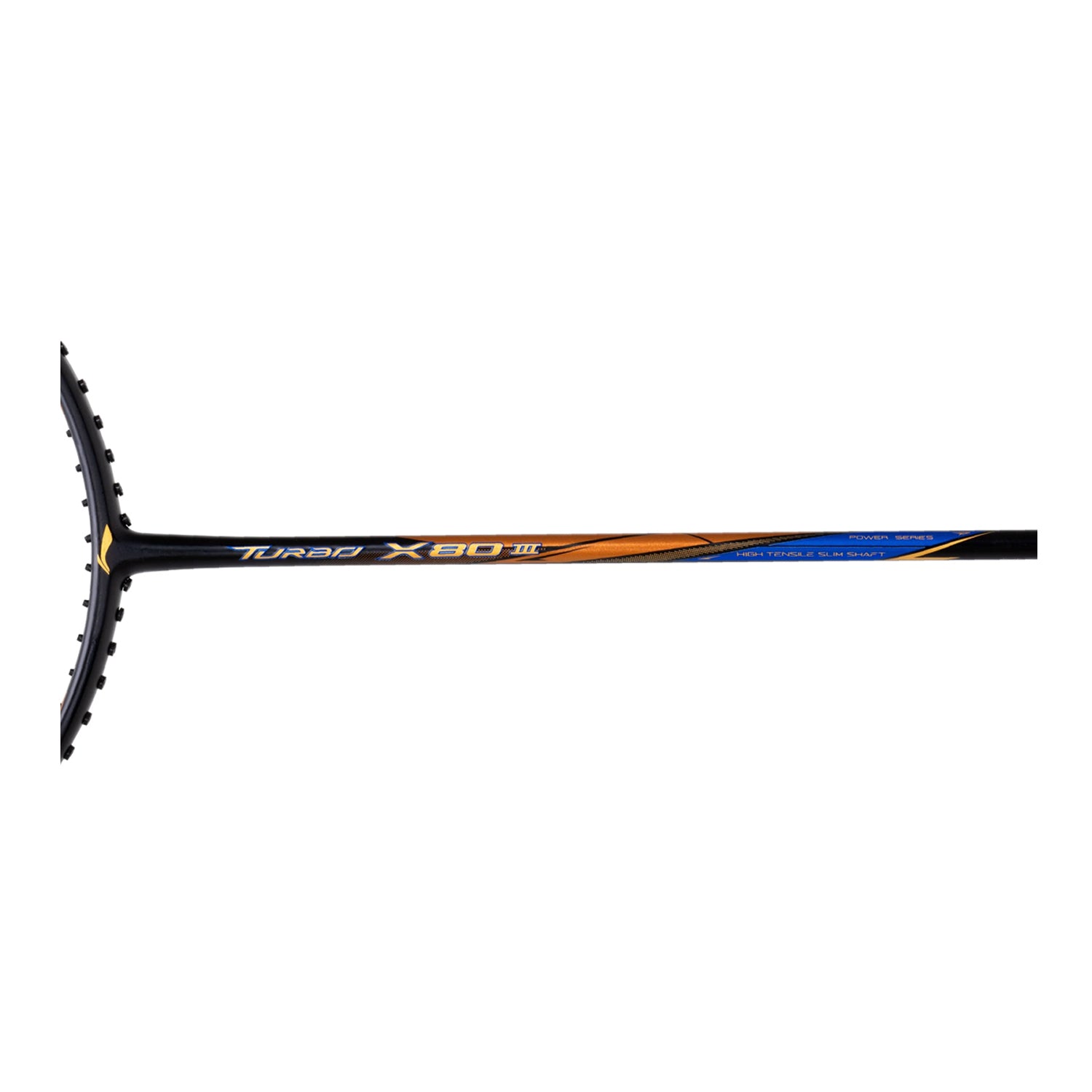 LI-NING Turbo X 80 III (Black Gold)- Badminton Racquets